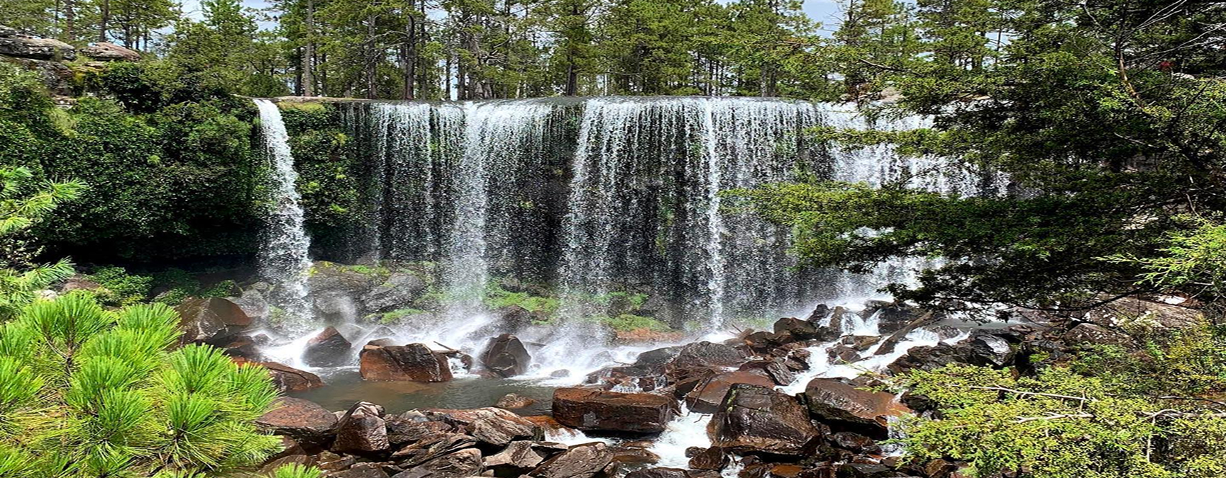 Cascadas El Salto panorámica